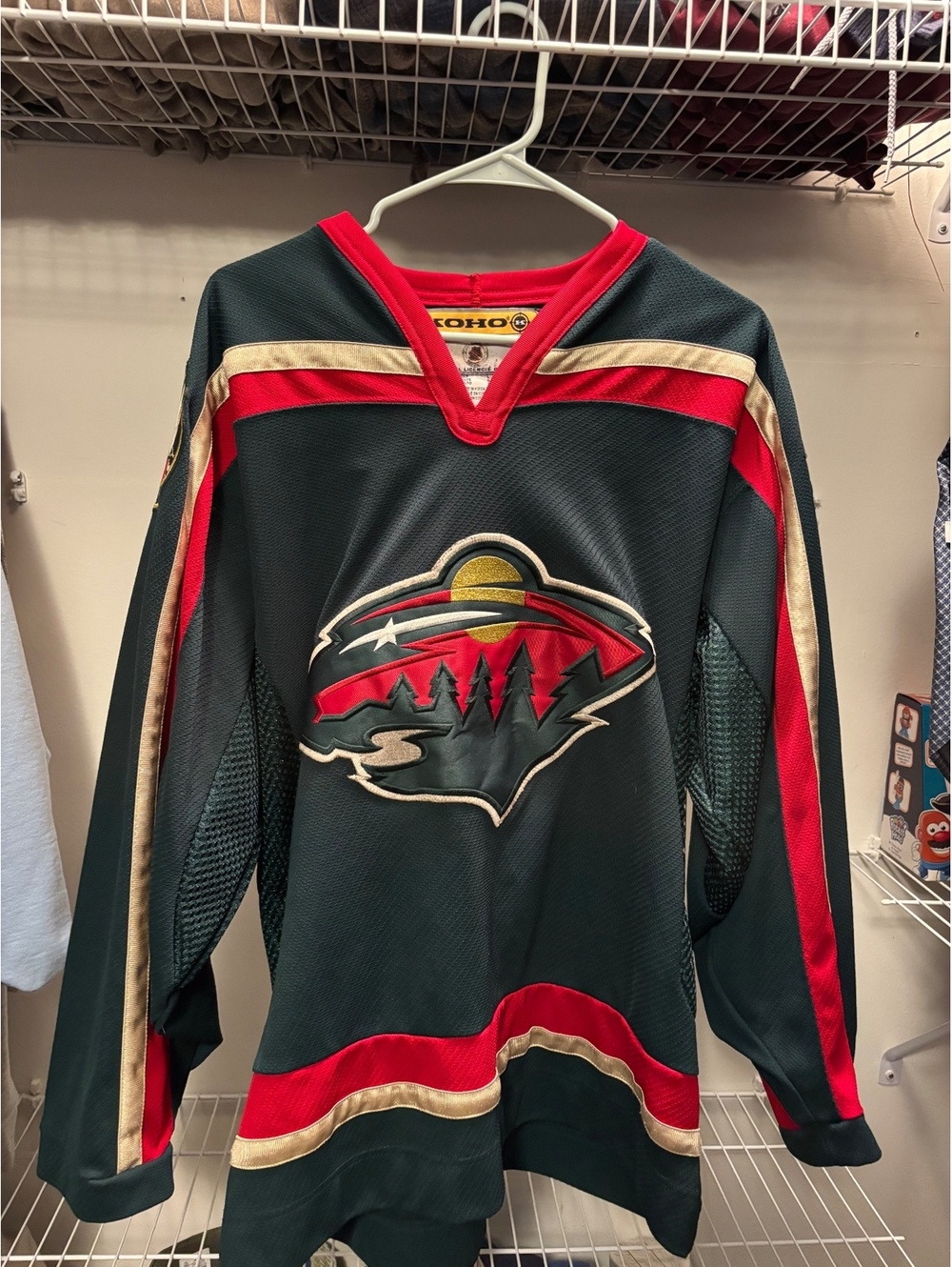 Koho Minnesota Wild NHL Hockey Jersey Size Adult G
